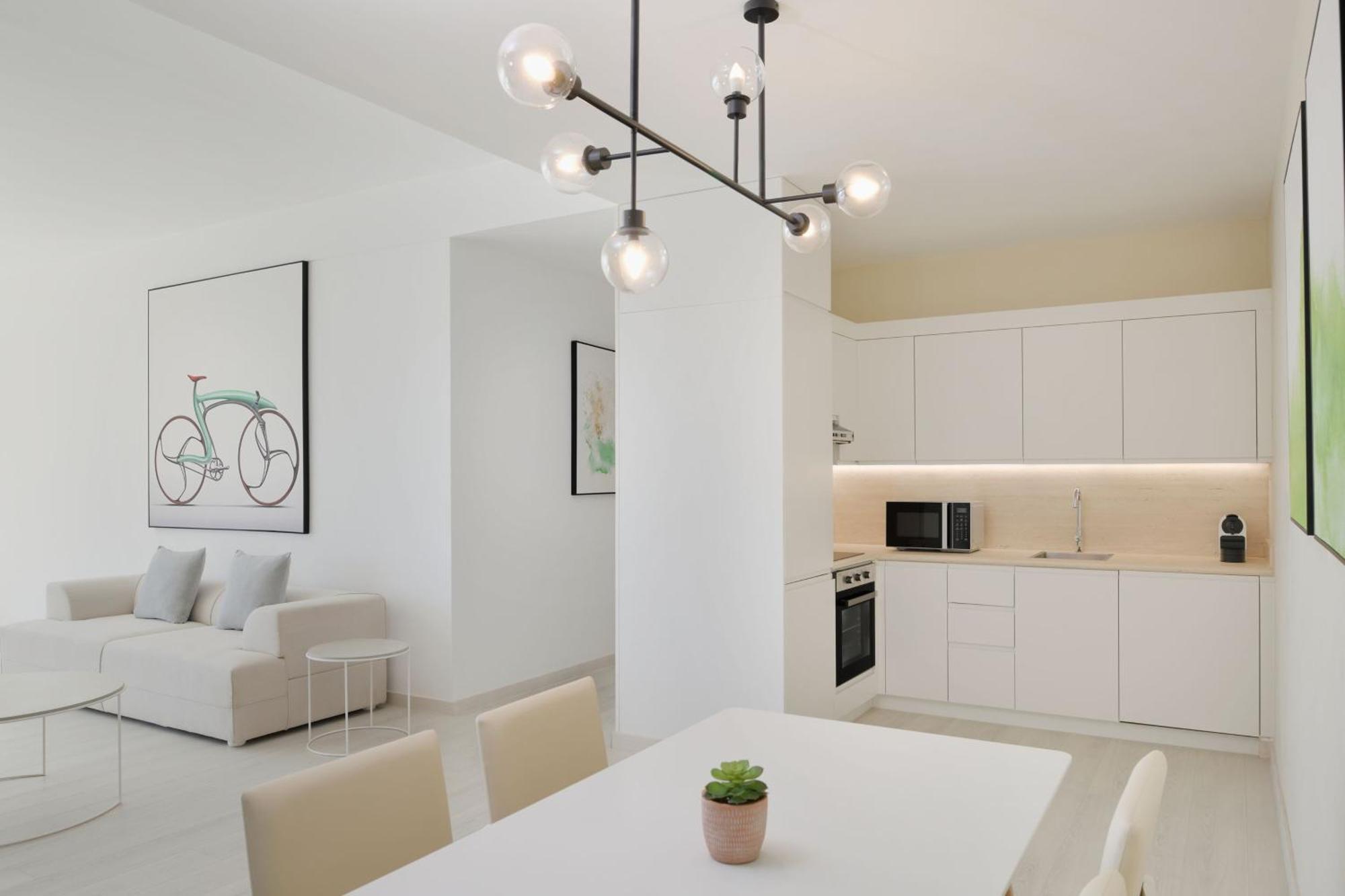 Element By Westin West Bay Doha Exterior foto 3D rendering of a kitchen