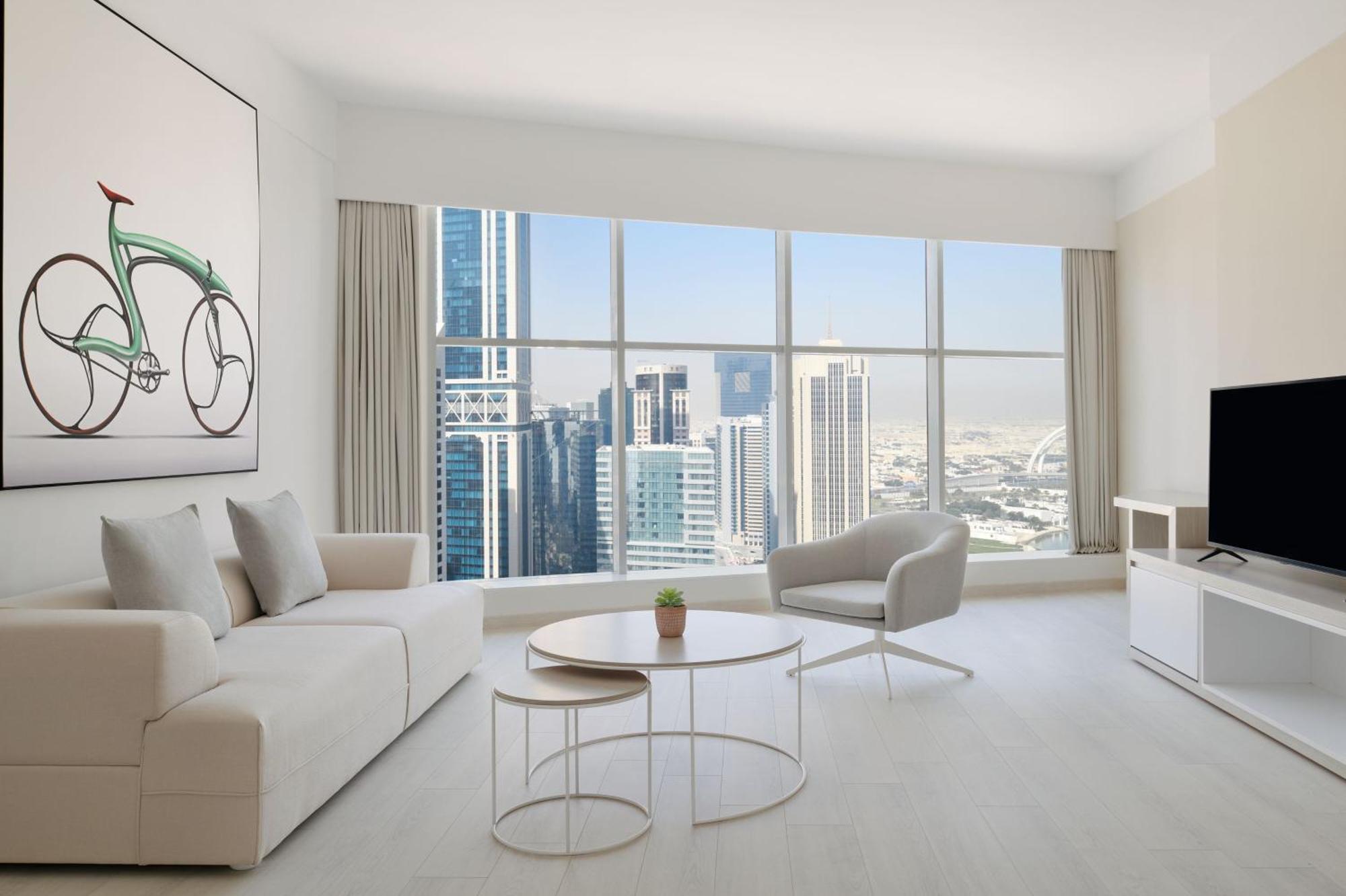 Element By Westin West Bay Doha Exterior foto Living room